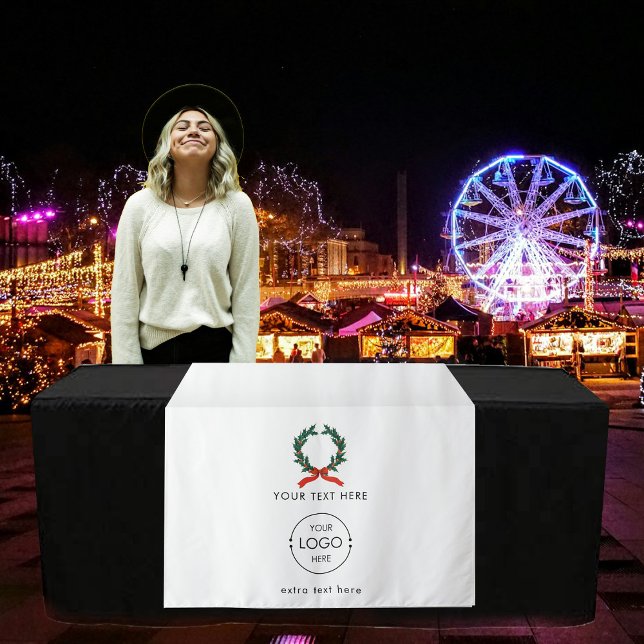 Tapiz Tienda emergente Mesa de venta Banner Navidad de m (Pop Up Shop Table Banner Christmas Market Stall Tapestry)