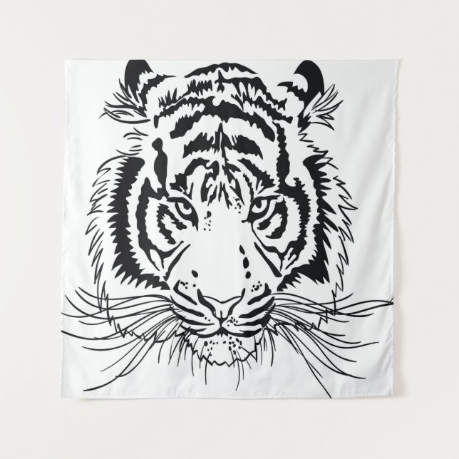 Tapiz tigre (Anverso)