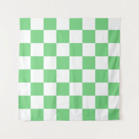 Tile Y2K del tablero de ajedrez verde retro