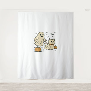 Tapiz Típico Ghost Ghost Ghost Cat Classic T-S