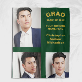 Tapiz Tipografía minimalista 3 Graduación fotográfica