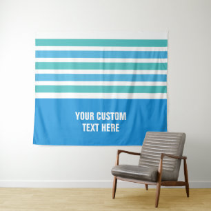 Tapiz Tiras de texto personalizado patrón