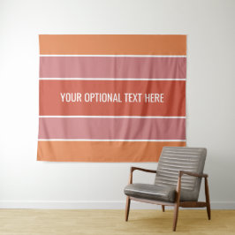 Tapiz Tiras de texto personalizado patrón