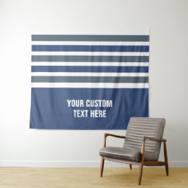 Tapiz Tiras de texto personalizado patrón