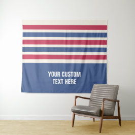 Tapiz Tiras de texto personalizado patrón