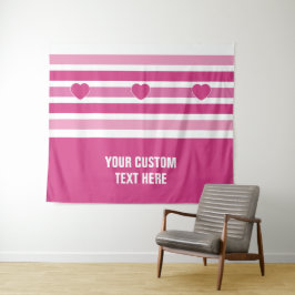 Tapiz Tiras de texto personalizado patrón