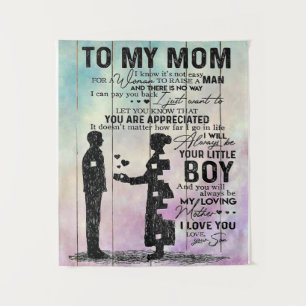 Tapiz To My Mom Gift, Home Decor, Gift For Mommy