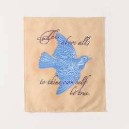Tapiz To Thine Own Self Be True Tapestry