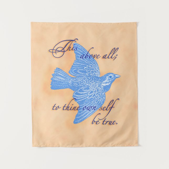 Tapiz To Thine Own Self Be True Tapestry (Anverso)