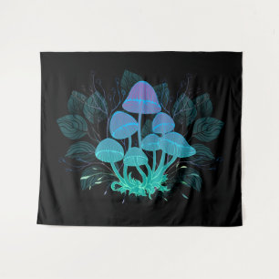 Tapiz Toadstools en Bushes