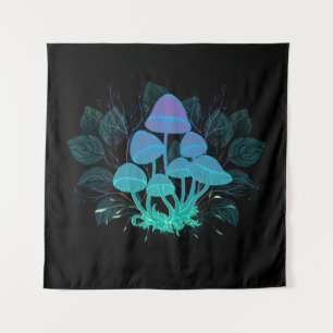 Tapiz Toadstools en Bushes