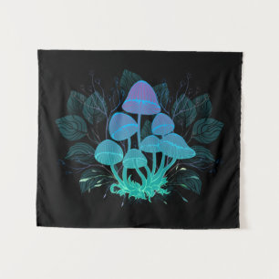 Tapiz Toadstools en Bushes