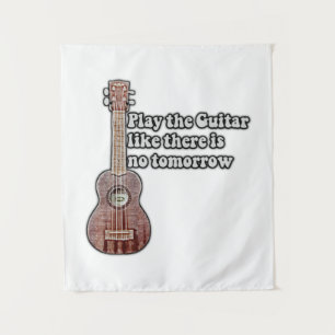 Tapiz Toca la guitarra como si no hubiera mañana.