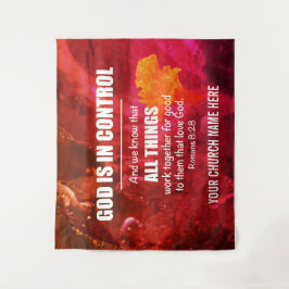 Tapiz TODAS LAS COSAS TRABAJAN JUNTAS Romanos 8:28 Igles