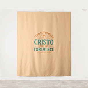 Tapiz Todo lo puedo en Cristo que me fortalece