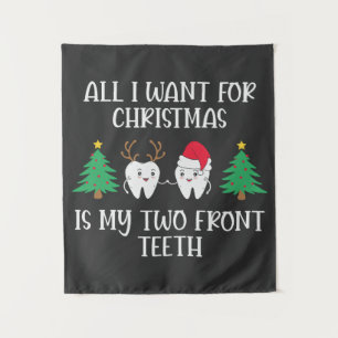 Tapiz Todo Lo Que Quiero Para Los Navidades Son Mis Dos