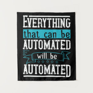 Tapiz Todo lo que se pueda automatizar se automatizará
