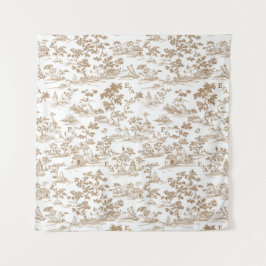 Tapiz Toile de cobre / Mocha Mousse, fondo fotográfico