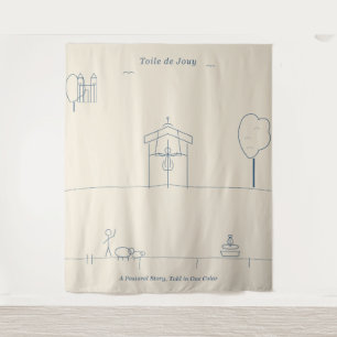 Tapiz Toile de Jouy Pastoral