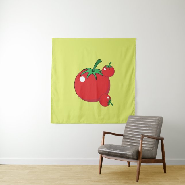 Tapiz Tomate Rojo (In situ)