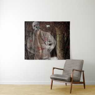 Tapiz Tono de luz suave de la muscular piedra fantasma d