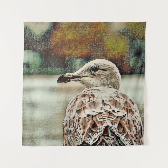 Tapiz toony seagull (Anverso)