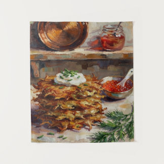 Tapiz Tortitas de Patata Cocina Bodegón