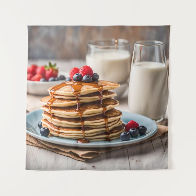Tapiz Tortitas y Leche (Anverso)