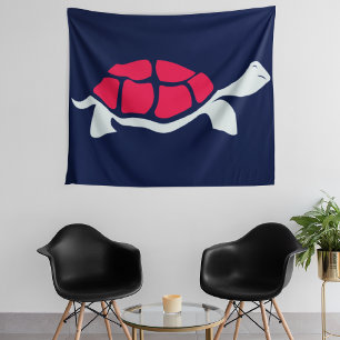 Tapiz Tortoise Rojo