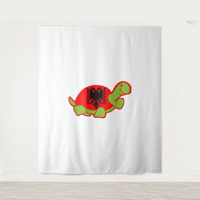 Tapiz Tortuga albanesa (Anverso)