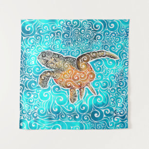 Tapiz Tortuga de mar Rambrosa