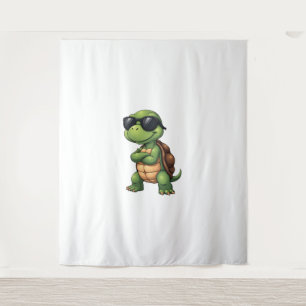 Tapiz Tortuga Marina Dabbing Amante de los Animales Salv