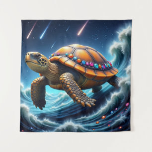 Tapiz Tortuga marina galáctica