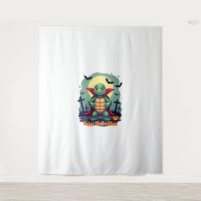 Tapiz Tortuga Shell-o-Ween (Anverso)