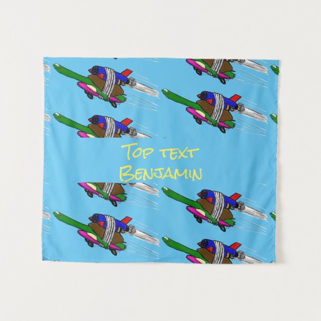 Tapiz Tortuga voladora (Anverso (horizontal))