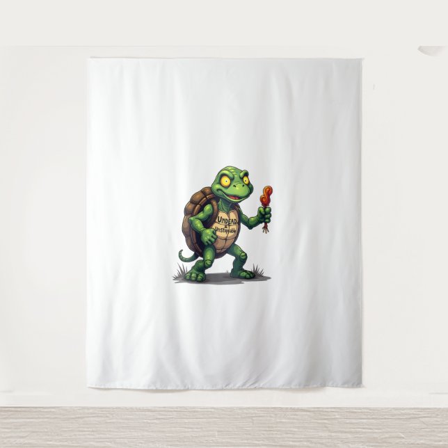 Tapiz Tortuga zombie (Anverso)