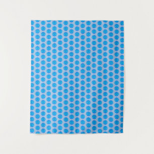 Tapiz Tortugas tribales de Ocean Blue Maori Sun