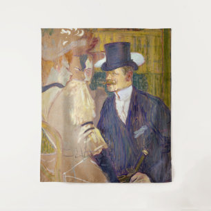 Tapiz Toulouse-Lautrec - El inglés en el Rouge