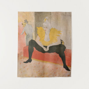 Tapiz Toulouse-Lautrec - Mademoiselle Cha-u-kao Sentada