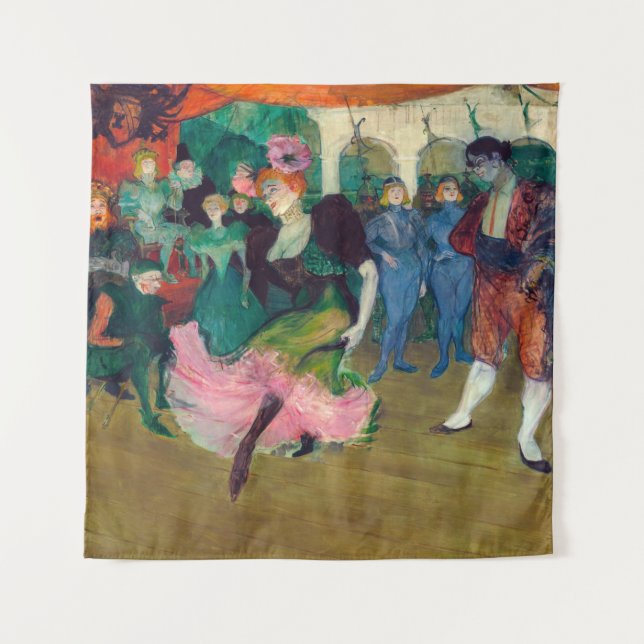 Tapiz Toulouse-Lautrec - Marcelle Lender, Dancing Bolero (Anverso)