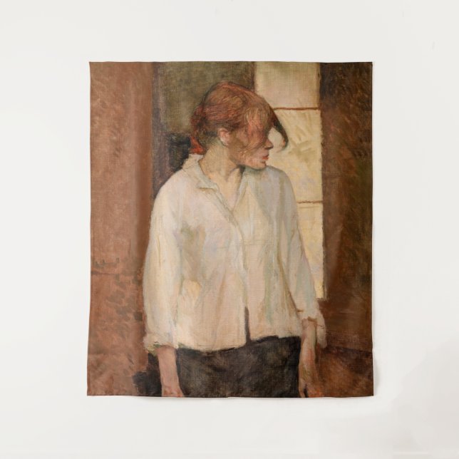 Tapiz Toulouse-Lautrec - Un Montrouge, Rosa La Rouge (Anverso)