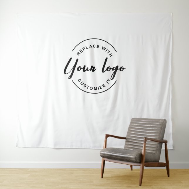 Tapiz Tradeshow Backdrop Custom Logo Booth Business (In situ (horizontal))