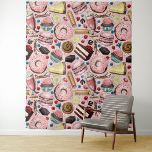 Tapiz Trajes dulces en rosa