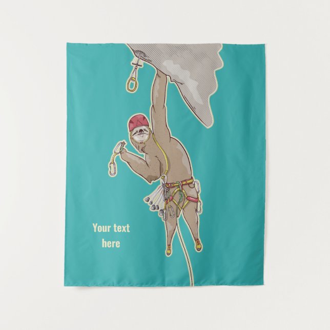 Tapiz Trampa de escalador de eslora rock (Anverso)