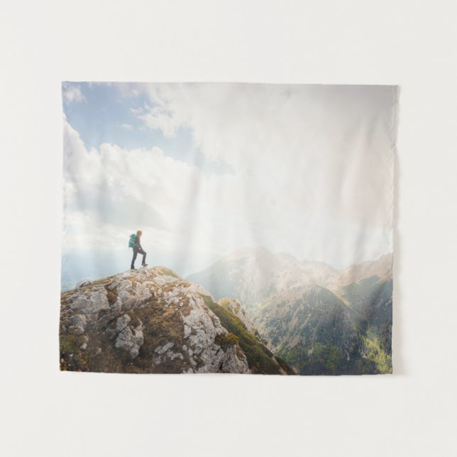 Tapiz Trayectoria de montaña (Anverso (horizontal))