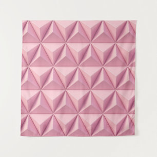 Tapiz Triángulos geométricos 3D: fondo minimalista.