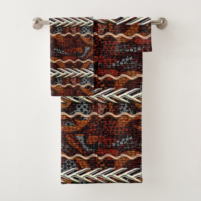 Tapiz tribal afrocéntrico (In situ)