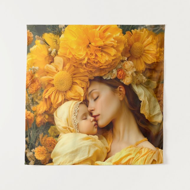 Tapiz Tributo A Las Mamás (Anverso)