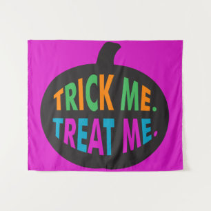 Tapiz Trick me trata, Halloween multicolor