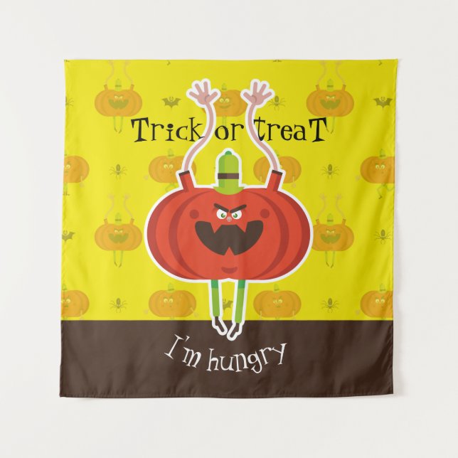 Tapiz Trick o tratar que tengo hambre (Anverso)